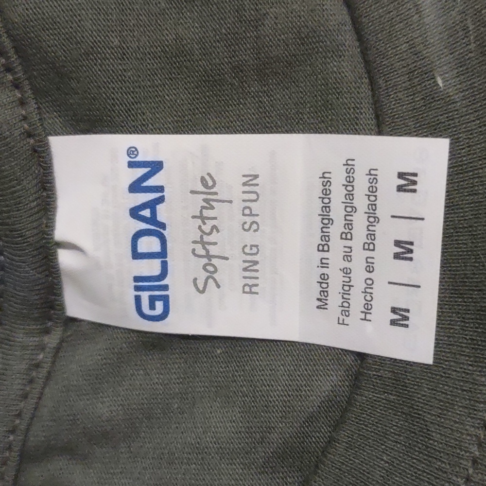 Mens Graphic T-shirt Short Sleeve Size Medium - Picture 2 of 3